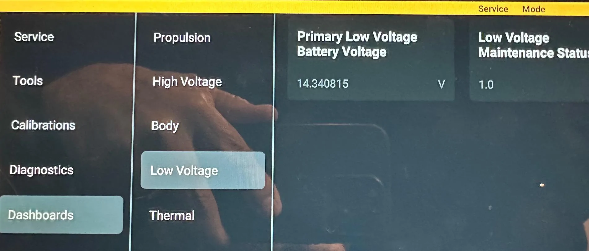 Rivian R1T R1S Can I run diagnostic on 12V battery? IMG_0407