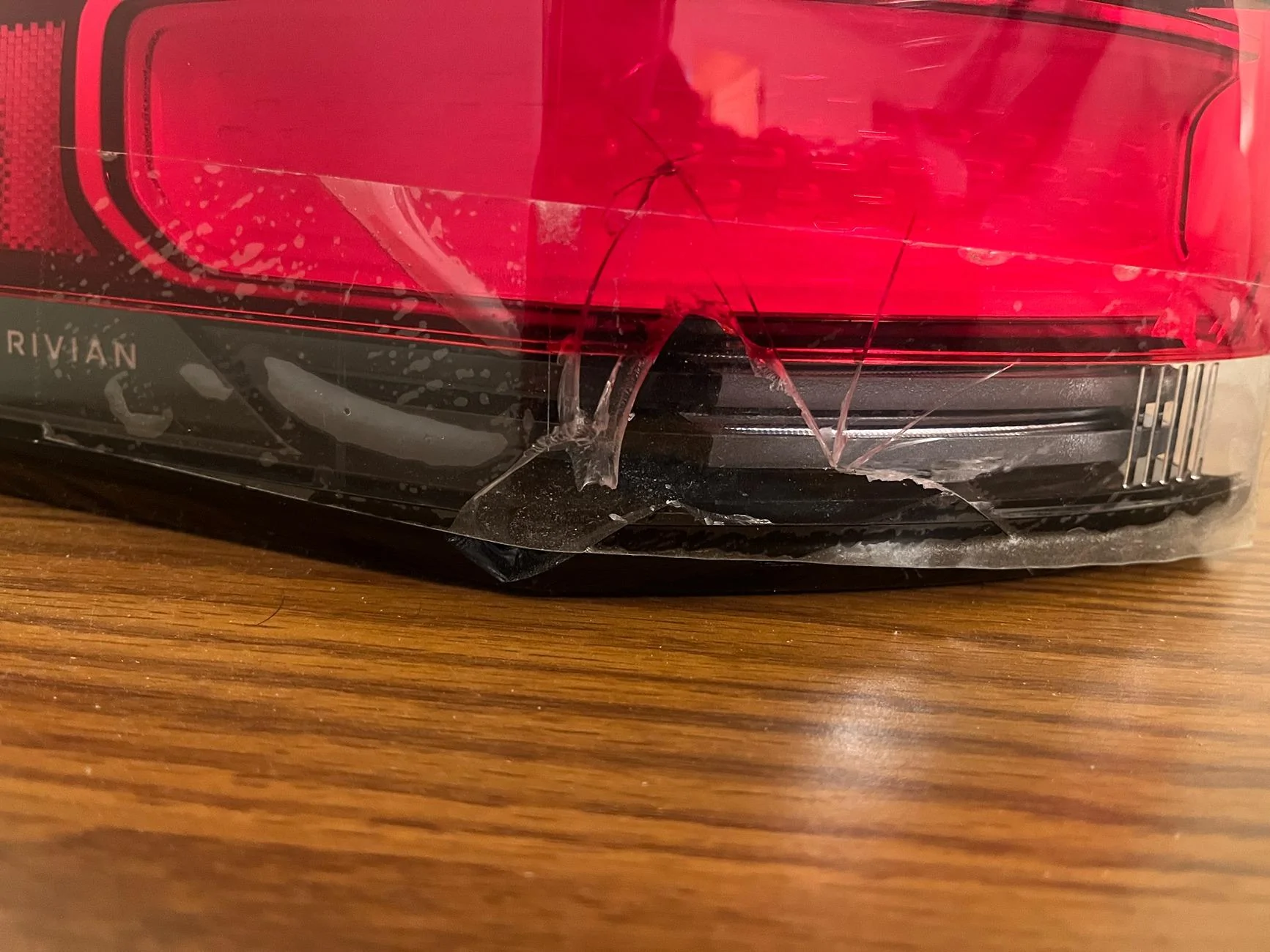 Rivian R1T R1S R1T Tail Light - Driver's  (Left) Side - Broken IMG_2629