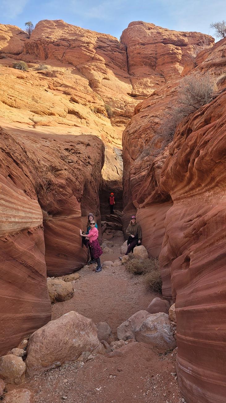 Rivian R1T R1S Exploring southern Utah slot canyons over New Years 20250102_121618