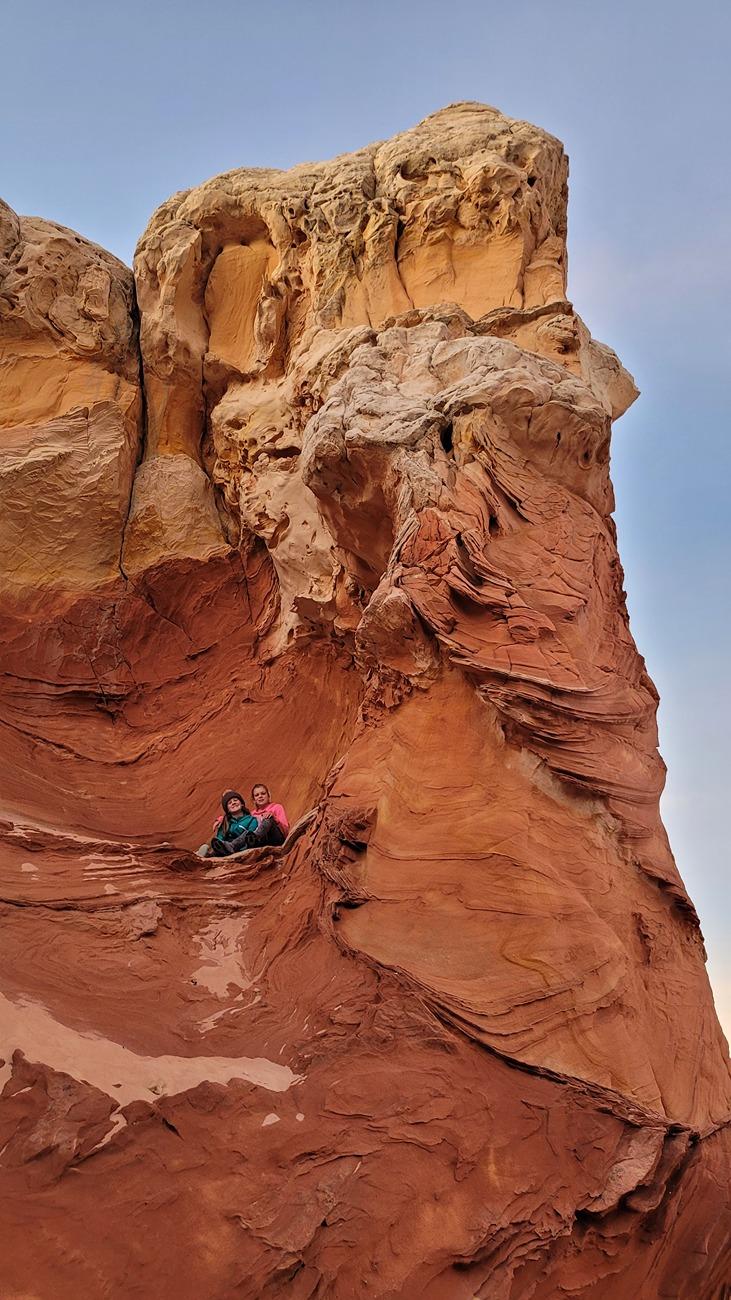 Rivian R1T R1S Exploring southern Utah slot canyons over New Years 20250102_172609