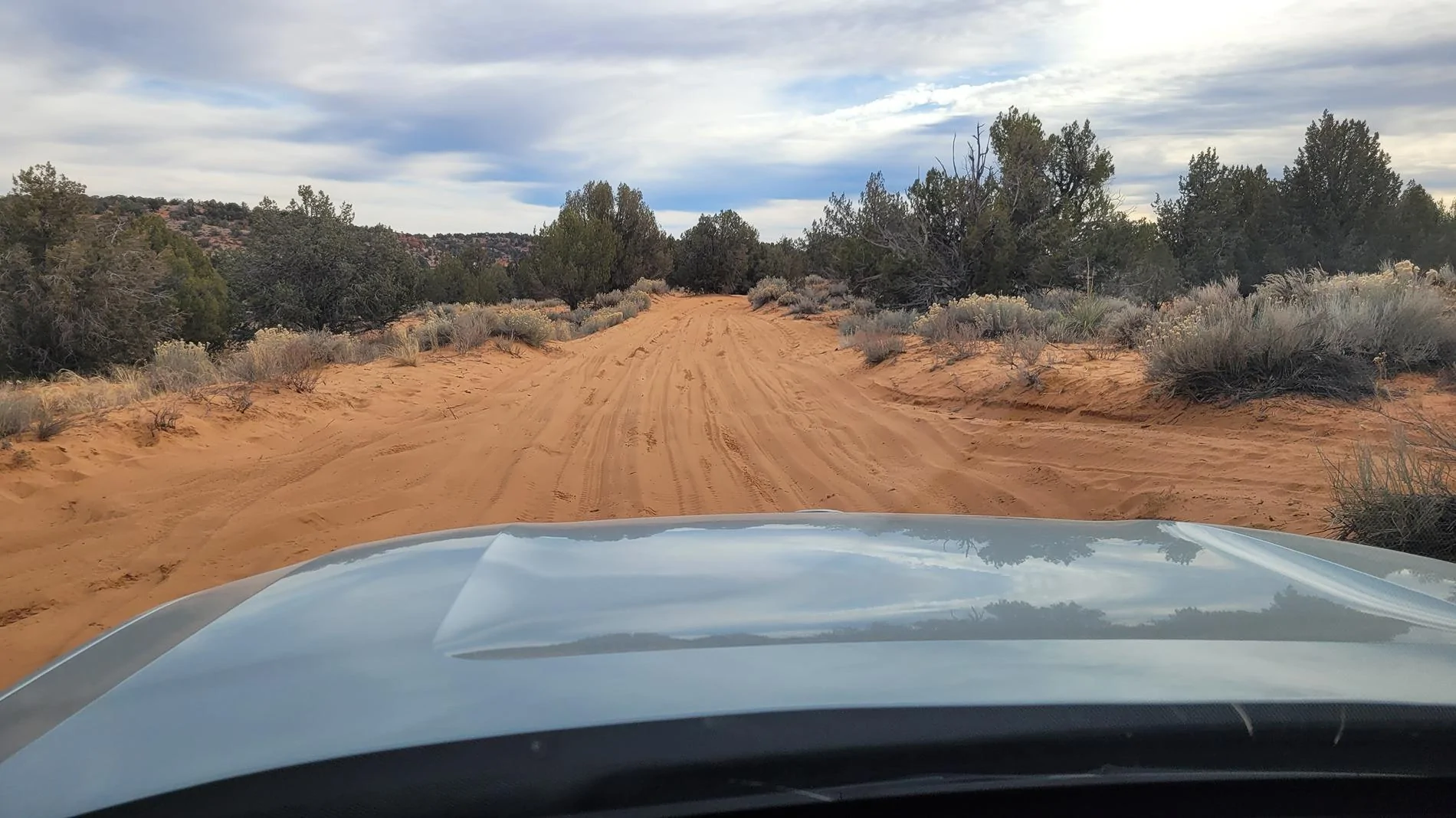 Rivian R1T R1S Exploring southern Utah slot canyons over New Years 20250103_144248