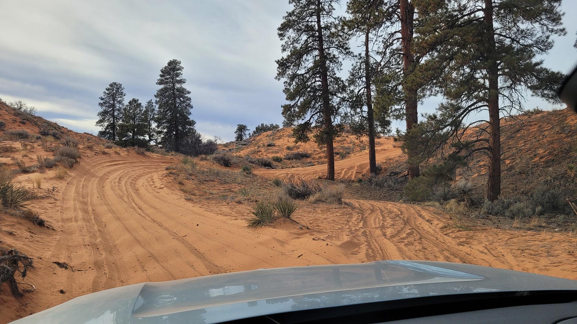 Rivian R1T R1S Exploring southern Utah slot canyons over New Years 20250103_133410