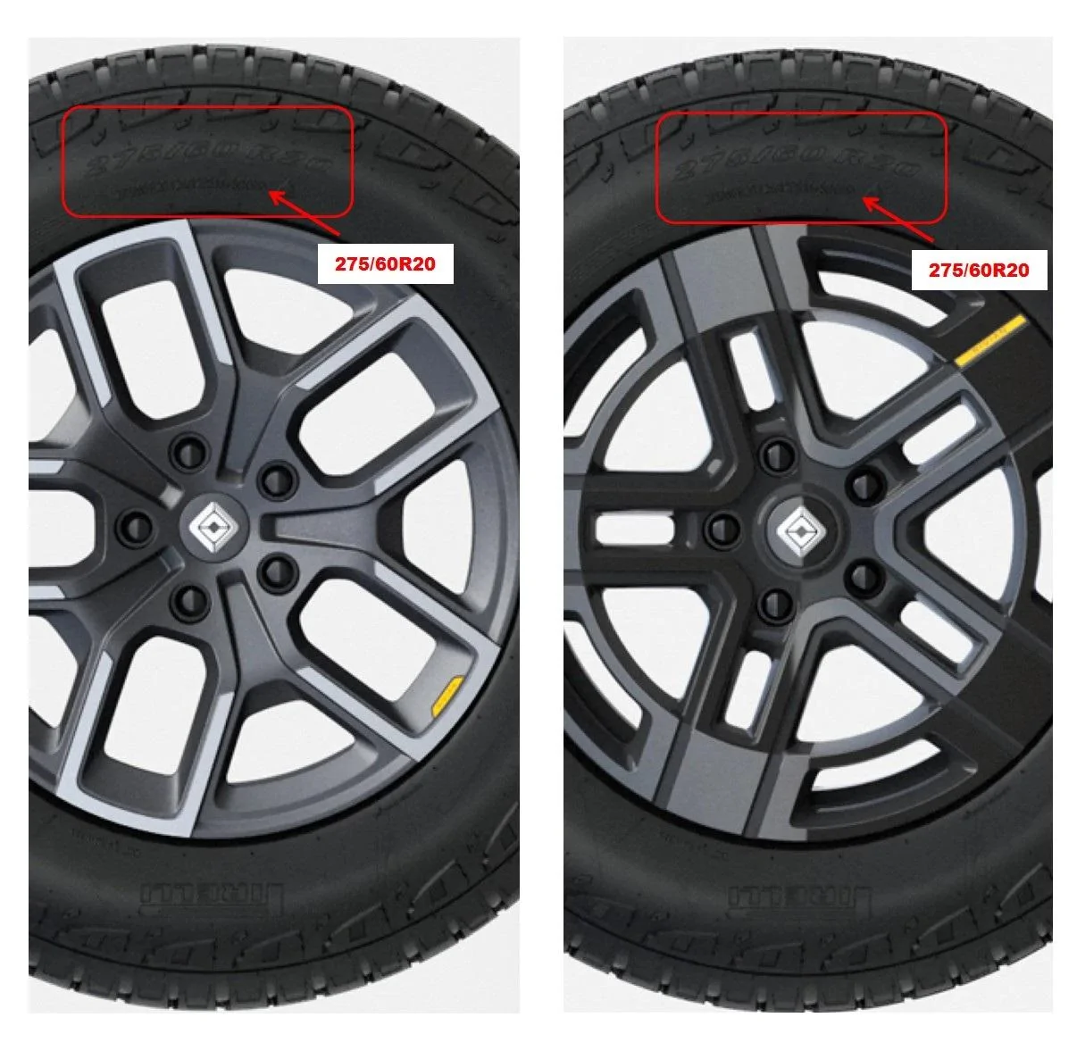 Rivian R1T R1S Range Against the Machine¹ - Rivian OEM Wheels, Tires, and Range Considered Rivian Webpage Photos