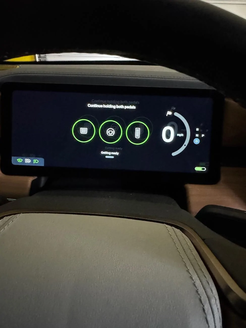 Rivian R1T R1S Tri-Max Launch Mode.  How to find and use it. IMG_0414
