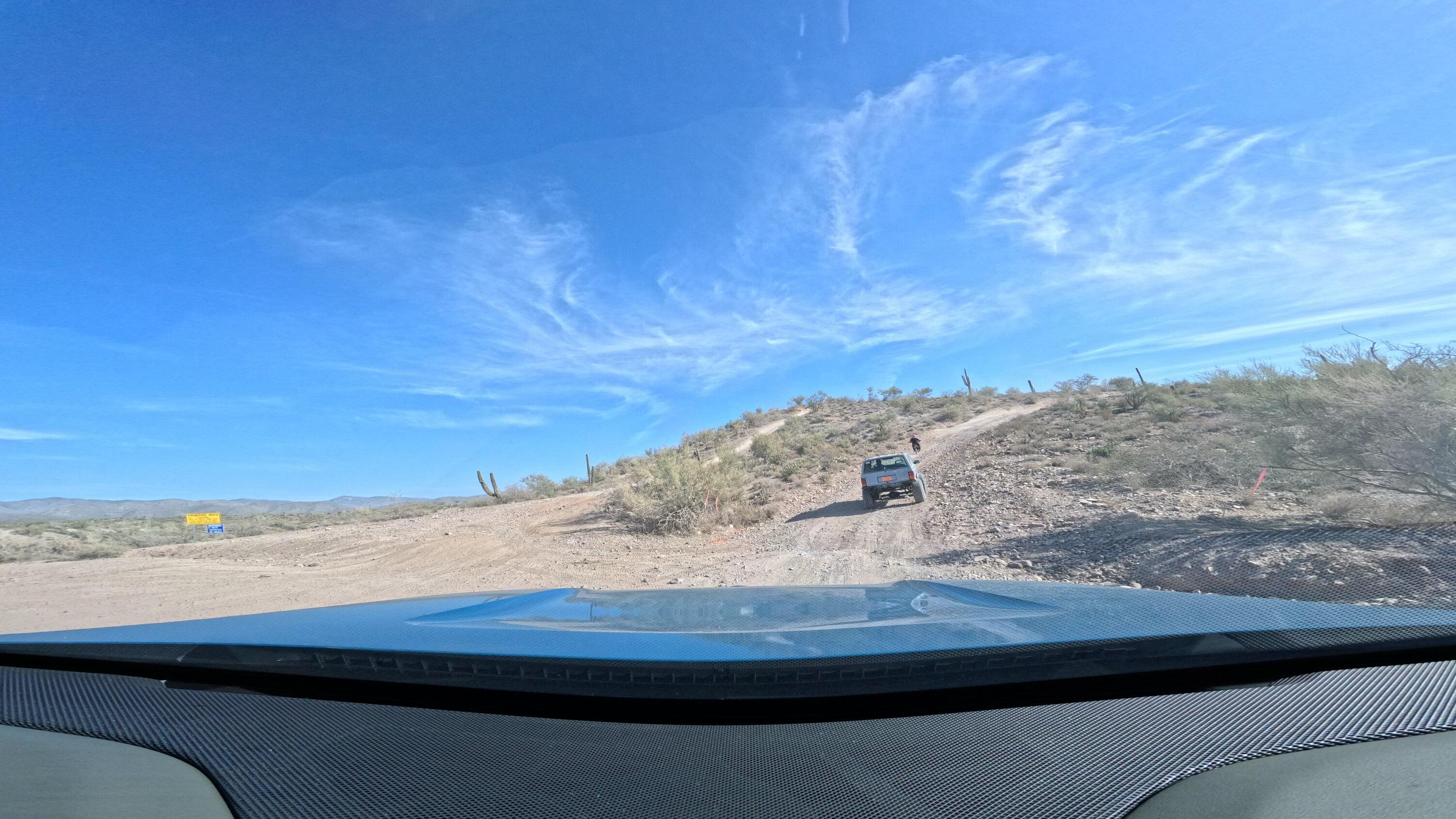 Rivian R1T R1S Off-Road Trip Report - Metro Phoenix, Arizona: China Dam/Tule Creek Homestead Trail (1/4/2025) China Dam Tule 1-4-2025 - 1
