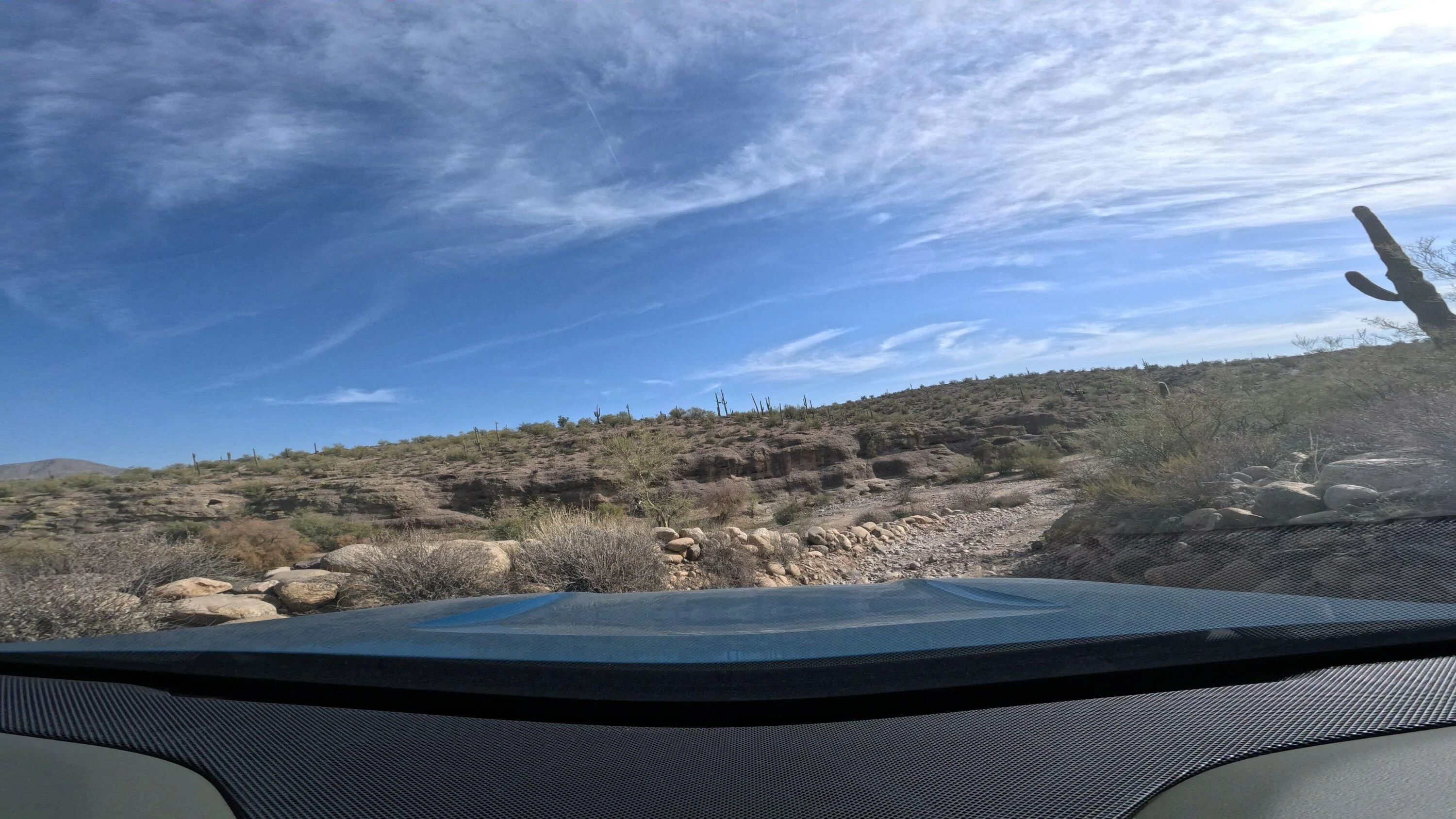 Rivian R1T R1S Off-Road Trip Report - Metro Phoenix, Arizona: China Dam/Tule Creek Homestead Trail (1/4/2025) China Dam Tule 1-4-2025 - 2