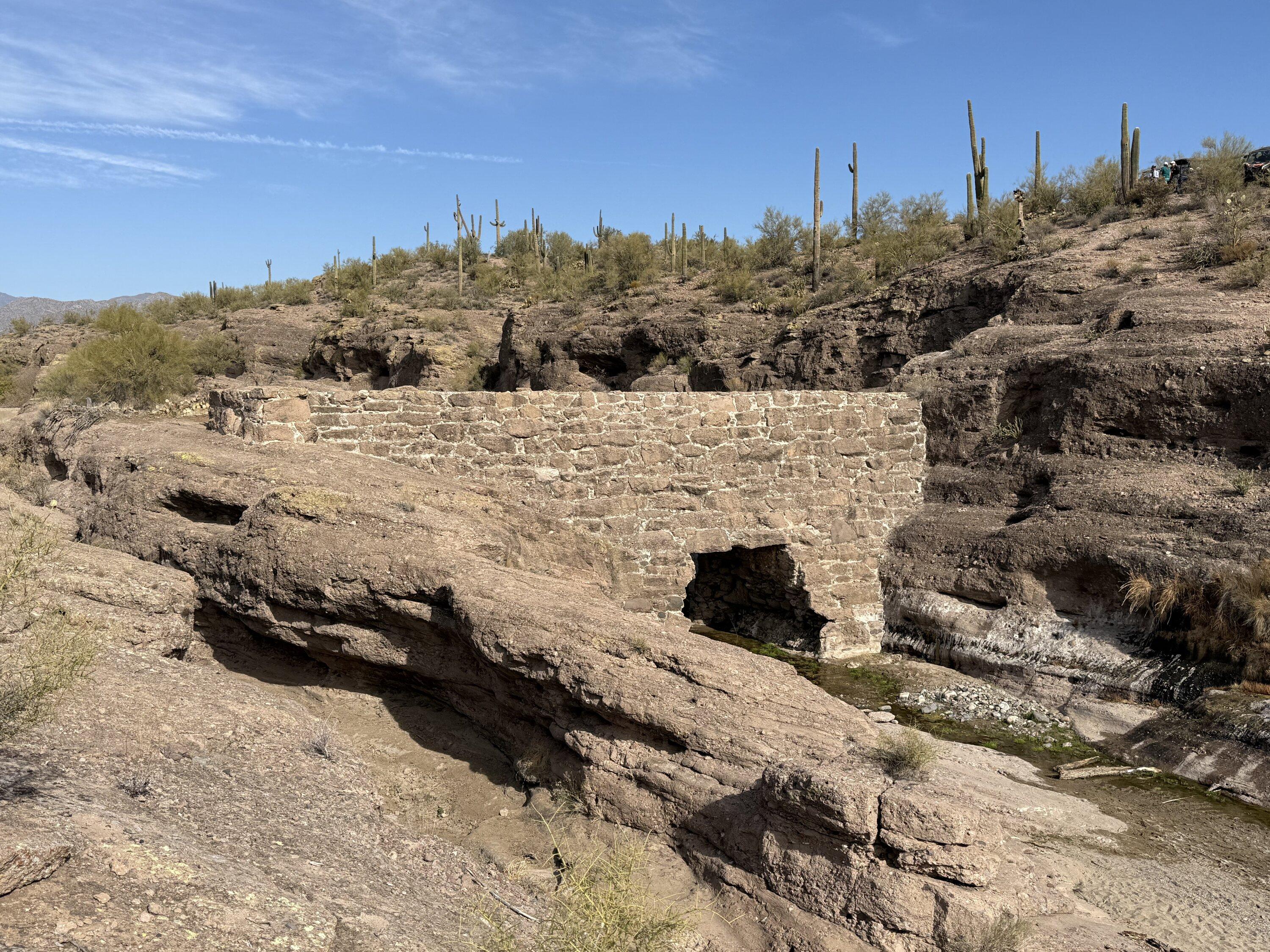 Rivian R1T R1S Off-Road Trip Report - Metro Phoenix, Arizona: China Dam/Tule Creek Homestead Trail (1/4/2025) China Dam Tule 1-4-2025 - 2b