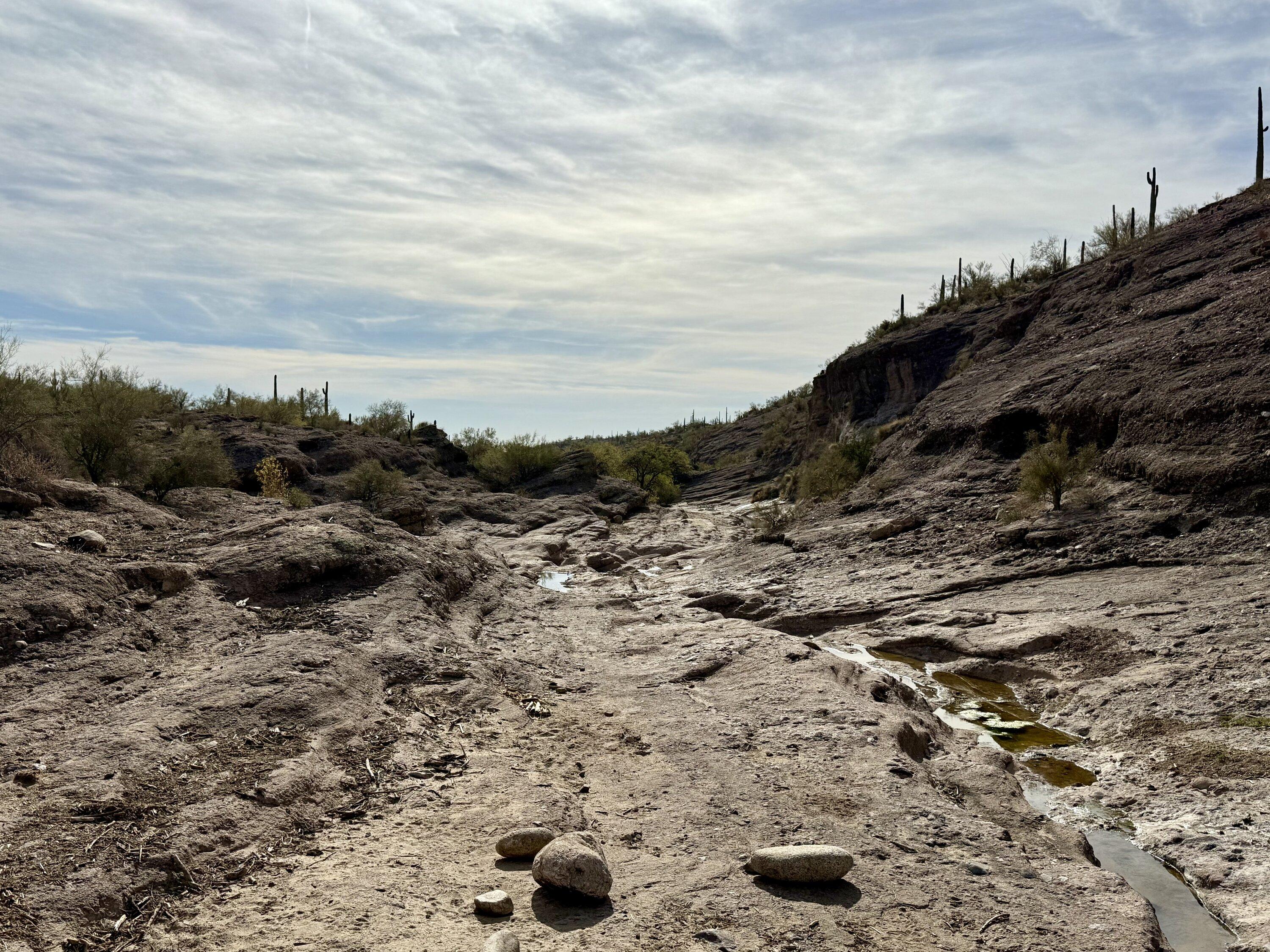Rivian R1T R1S Off-Road Trip Report - Metro Phoenix, Arizona: China Dam/Tule Creek Homestead Trail (1/4/2025) China Dam Tule 1-4-2025 - 2c