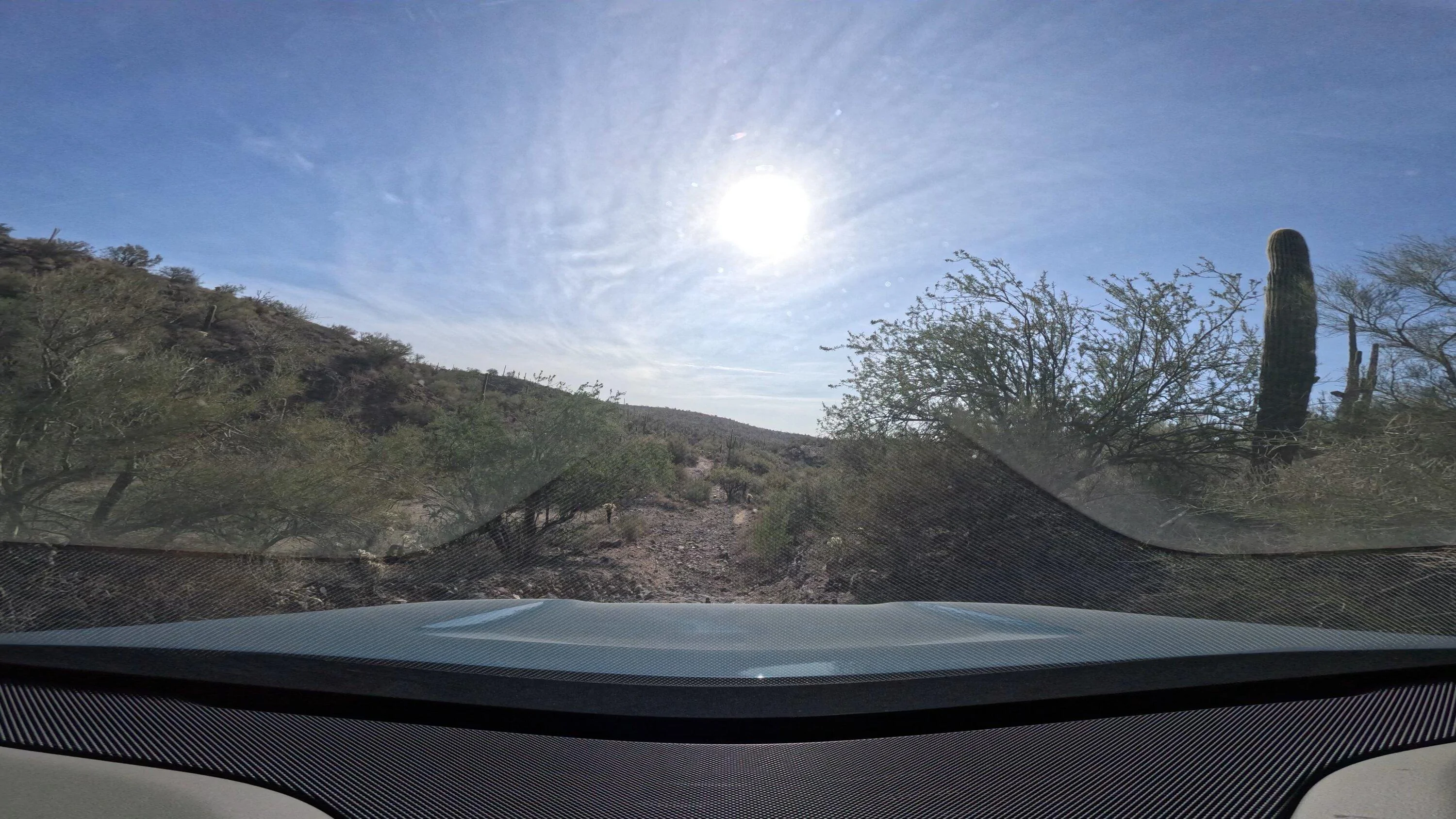 Rivian R1T R1S Off-Road Trip Report - Metro Phoenix, Arizona: China Dam/Tule Creek Homestead Trail (1/4/2025) China Dam Tule 1-4-2025 - 5