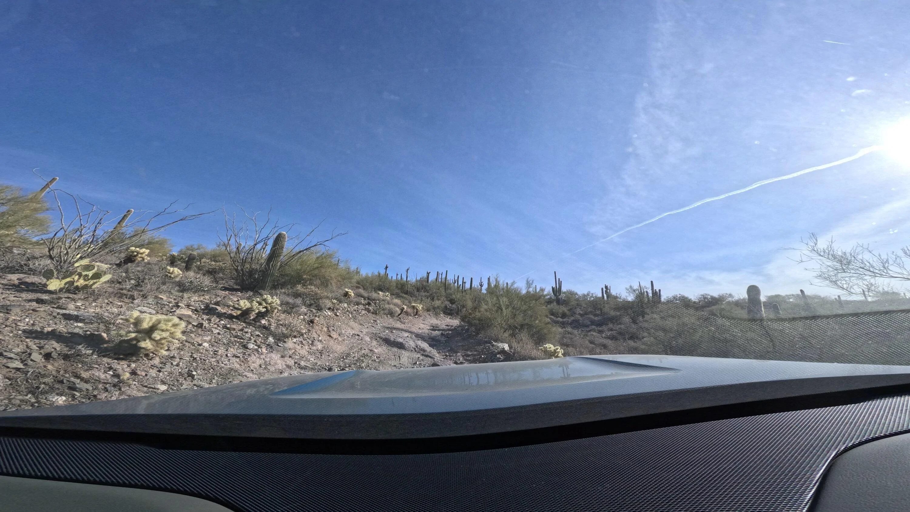 Rivian R1T R1S Off-Road Trip Report - Metro Phoenix, Arizona: China Dam/Tule Creek Homestead Trail (1/4/2025) China Dam Tule 1-4-2025 - 6