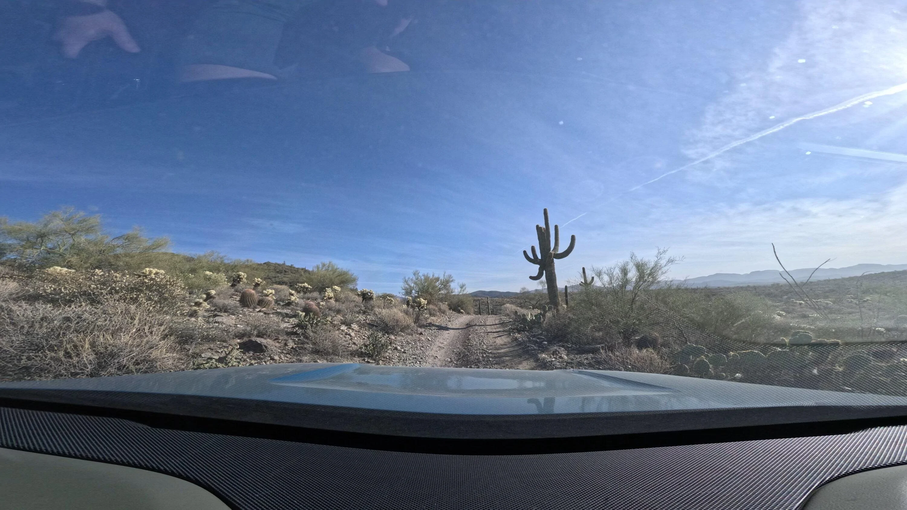 Rivian R1T R1S Off-Road Trip Report - Metro Phoenix, Arizona: China Dam/Tule Creek Homestead Trail (1/4/2025) China Dam Tule 1-4-2025 - 7