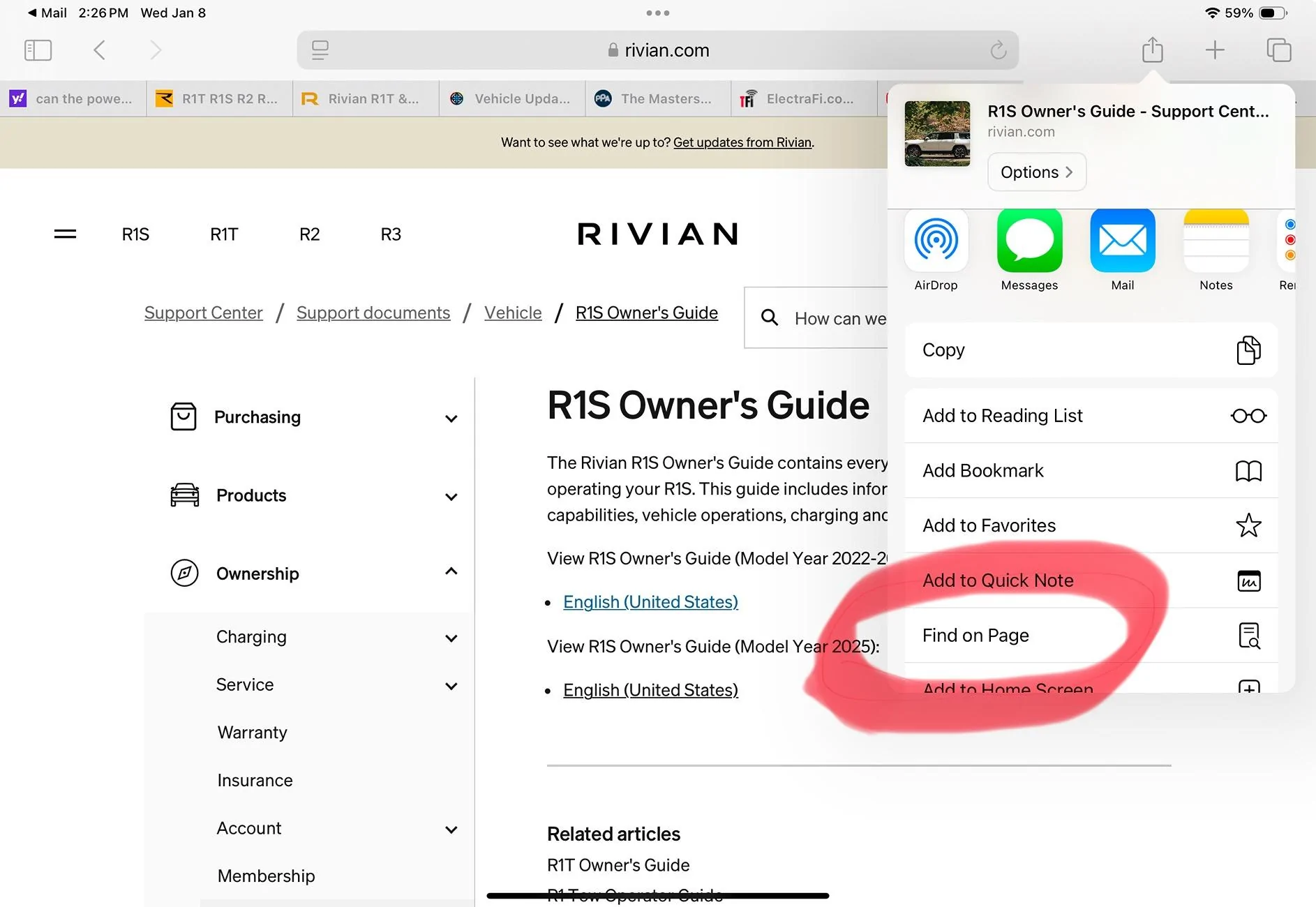 Rivian R1T R1S iOS App v2.18.0 and Android 2.18 Released IMG_3942