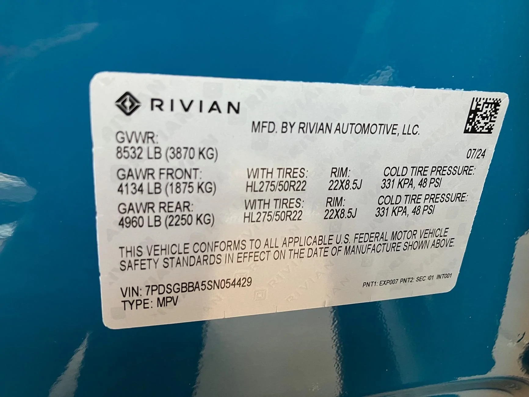 Rivian R1T R1S Gen 1 Rolling Suspension changes IMG_0675
