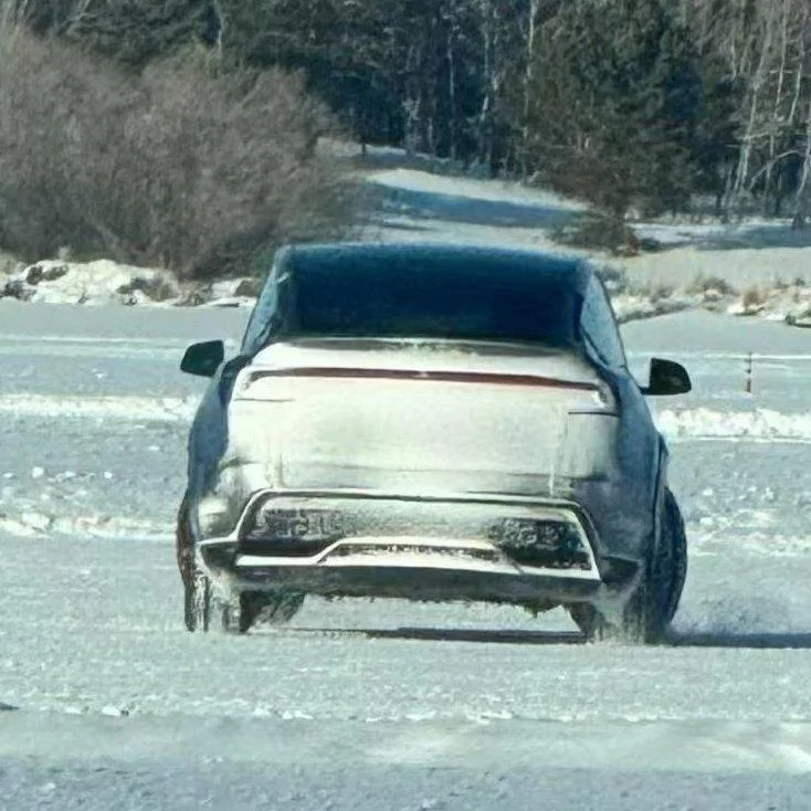 Rivian R1T R1S Tesla Model Y Refresh Spotted IMG_1635