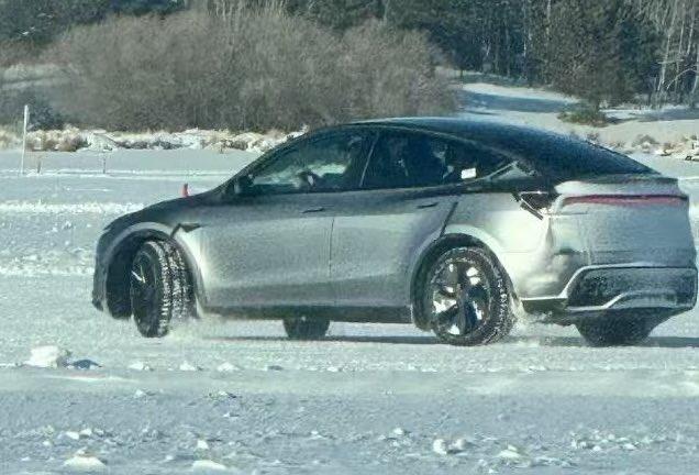 Rivian R1T R1S Tesla Model Y Refresh Spotted IMG_1634