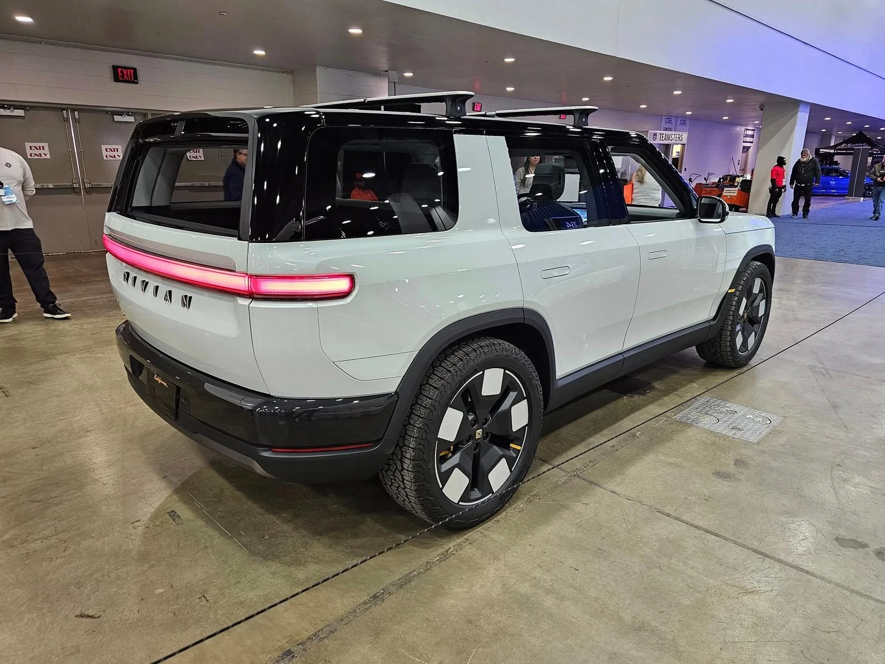Rivian R1T R1S R2 @ 2025 Detroit Auto Show rivian r2 detroit auto show 1