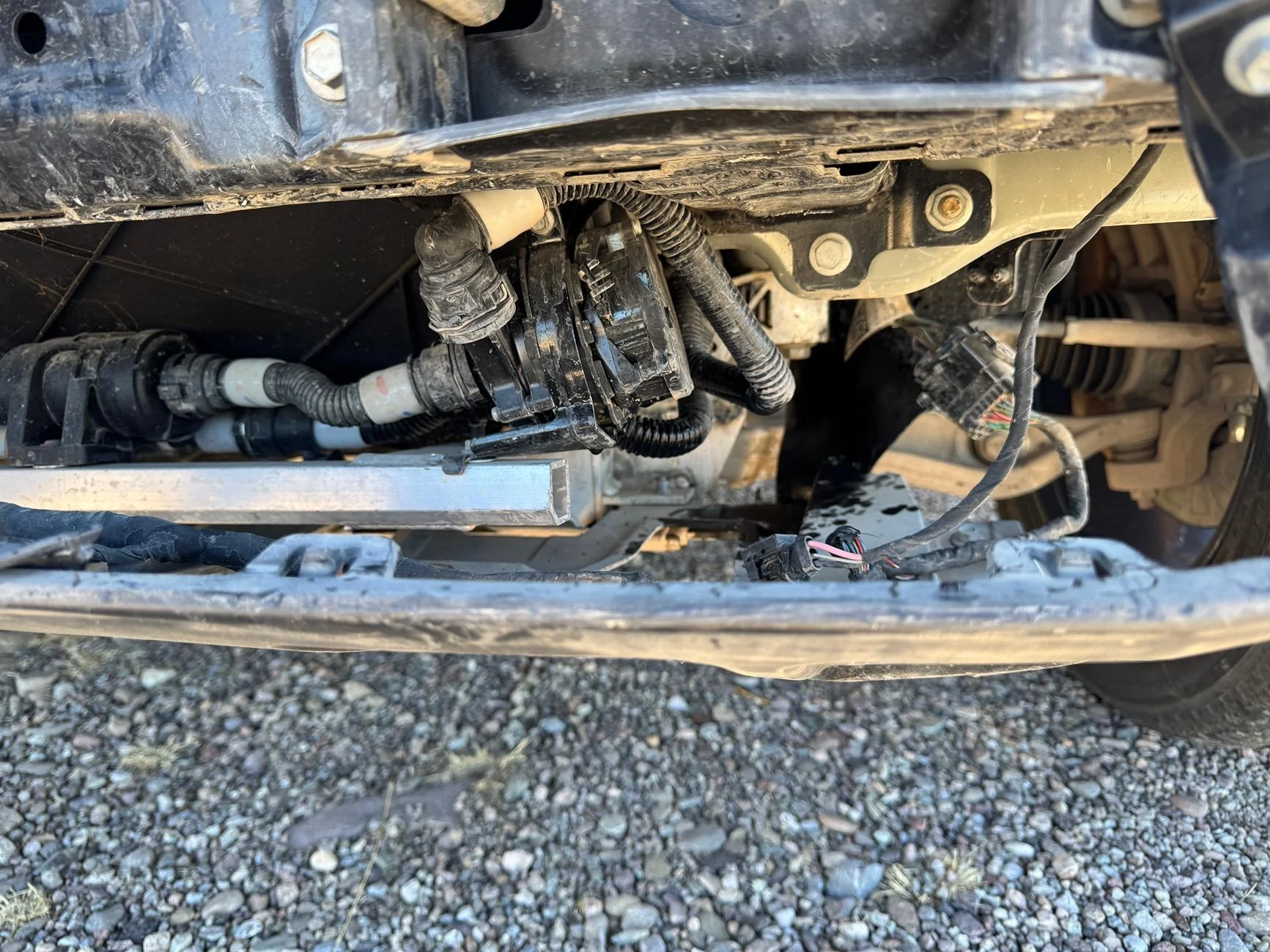 Rivian R1T R1S Hit a deer IMG_3970