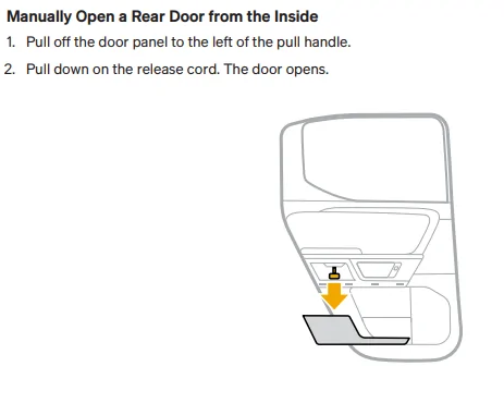 Rivian R1T R1S Rear Seat Emergency Exit 1736799951971-7z