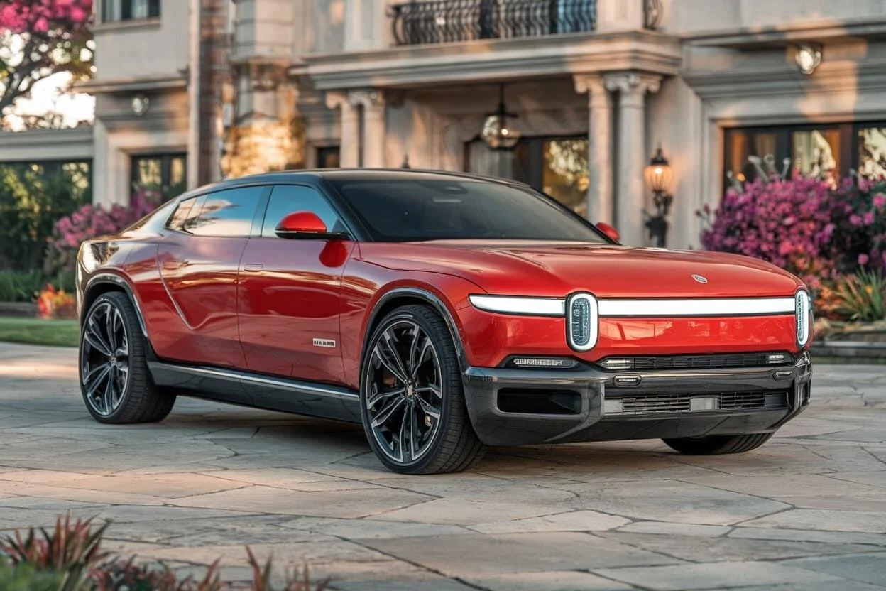 Rivian R1T R1S Ugly competition: The Cybertruck has a competitor Rivian Sedan 