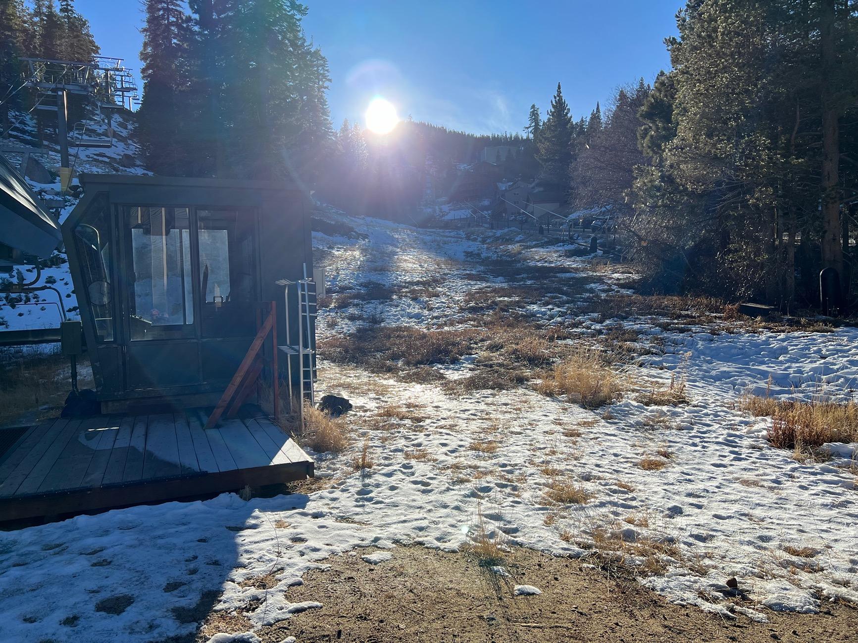 Rivian R1T R1S R1T spinning out on Donner pass IMG_0084