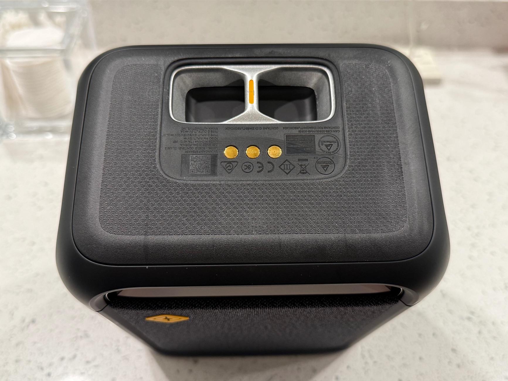 Rivian R1T R1S Camp Speaker controls cheat sheet IMG_4163