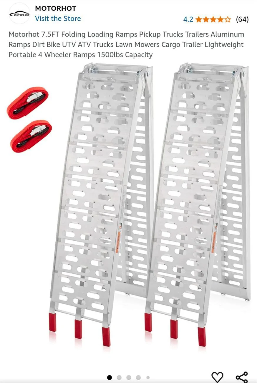 Rivian R1T R1S Recommendation for loading ramp ? 1000007218