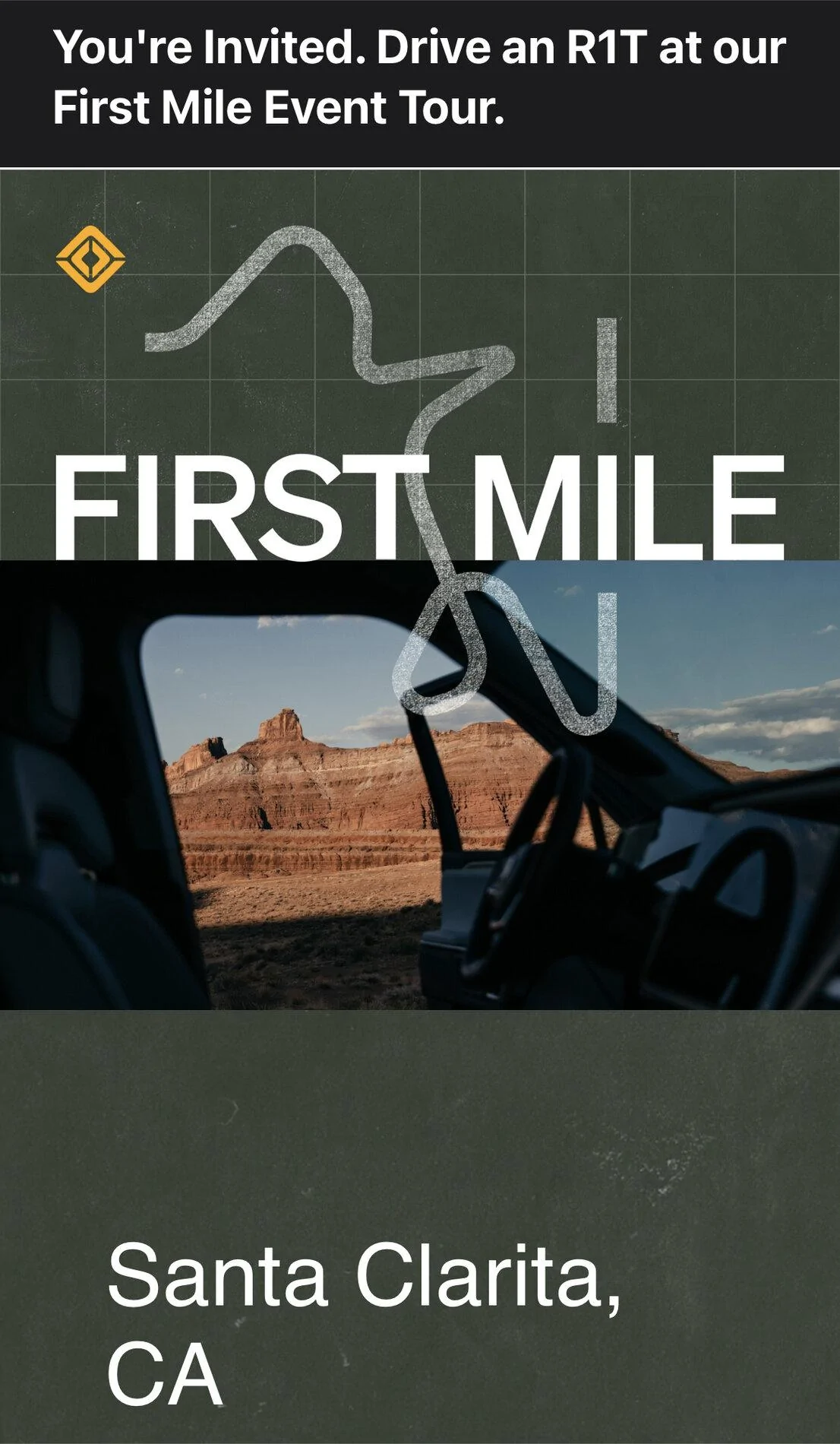 Rivian R1T R1S New Batch of SoCal First Mile Invites B991F4C3-B03A-4A64-AA85-7915C534EF6A