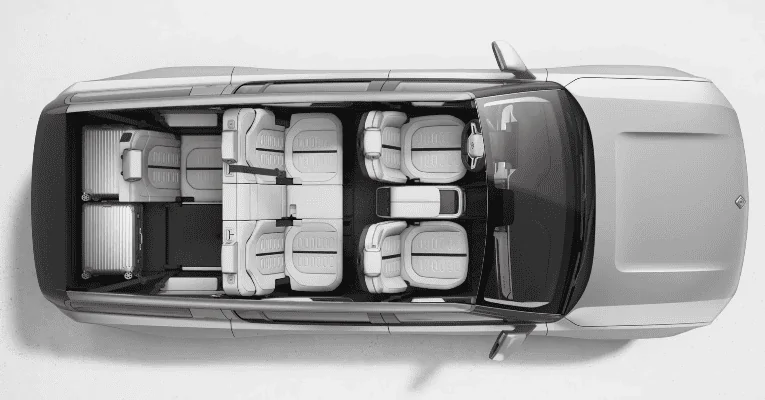 Rivian R1T R1S 3rd Row Design / Cargo Area Photos? 1638392123906