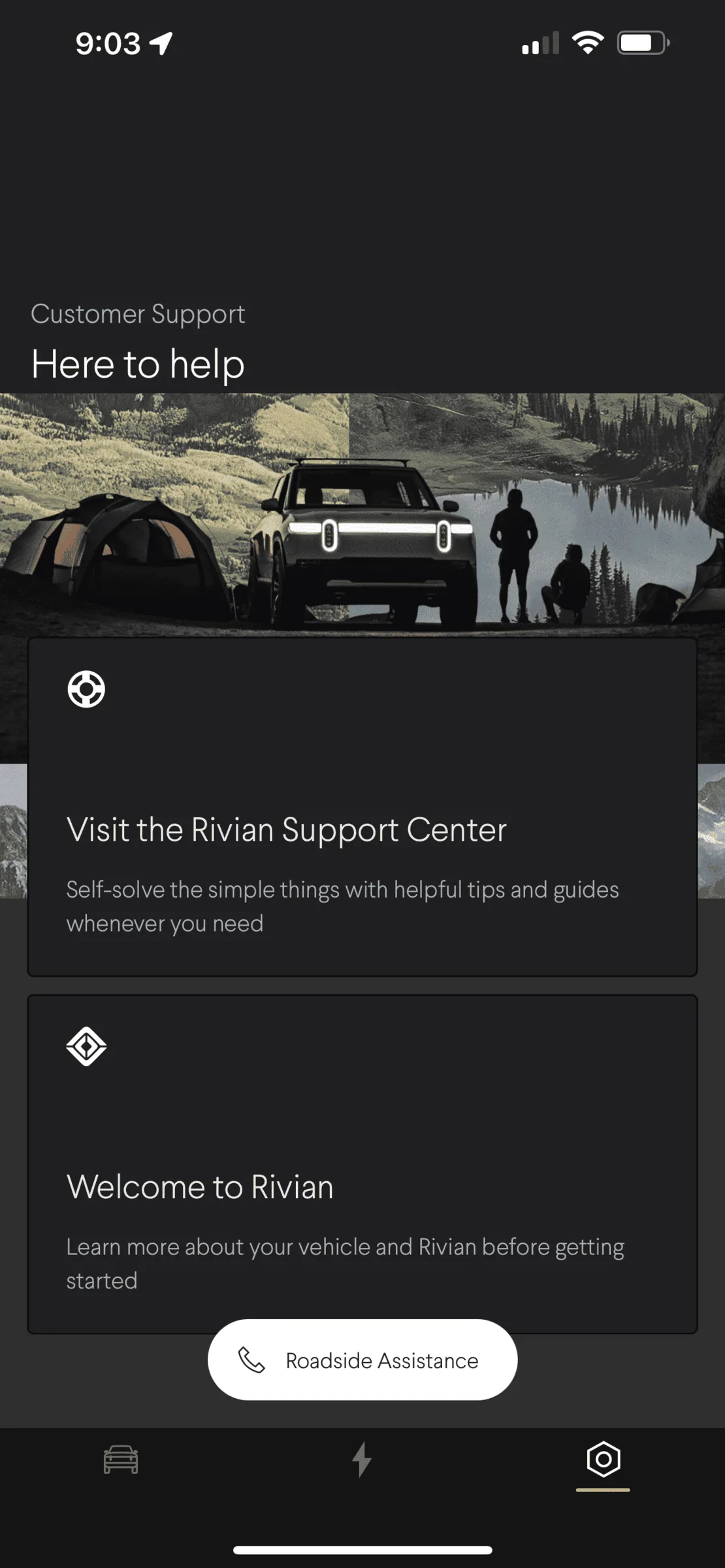 Rivian R1T R1S Rivian App updated today 12/17 - discover more charging stations 85D5B2DC-8B82-45BB-8CF7-C736218EC350