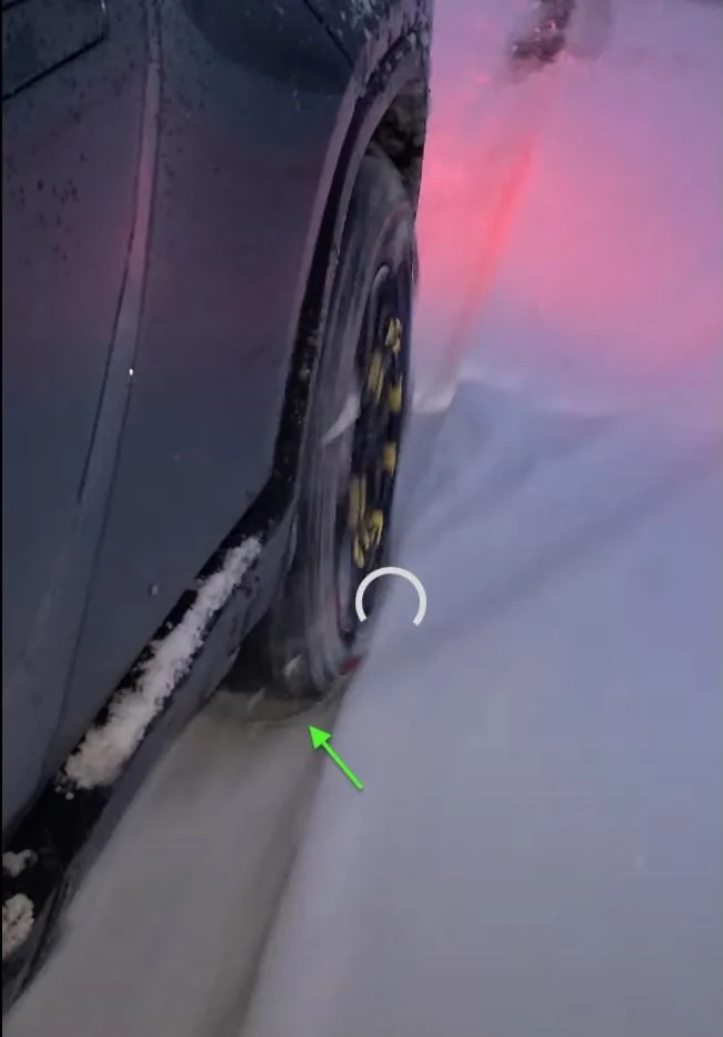 Rivian R1T R1S Snow / ice chains on a quad R1T? wheels