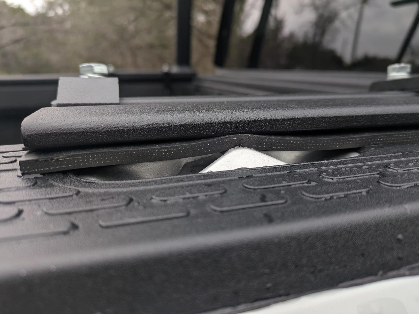 Rivian R1T R1S Custom modified bed rack for my Rivian R1T PXL_20250117_162835798