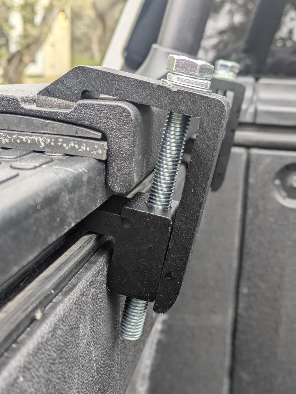 Rivian R1T R1S Custom modified bed rack for my Rivian R1T PXL_20250117_162918685