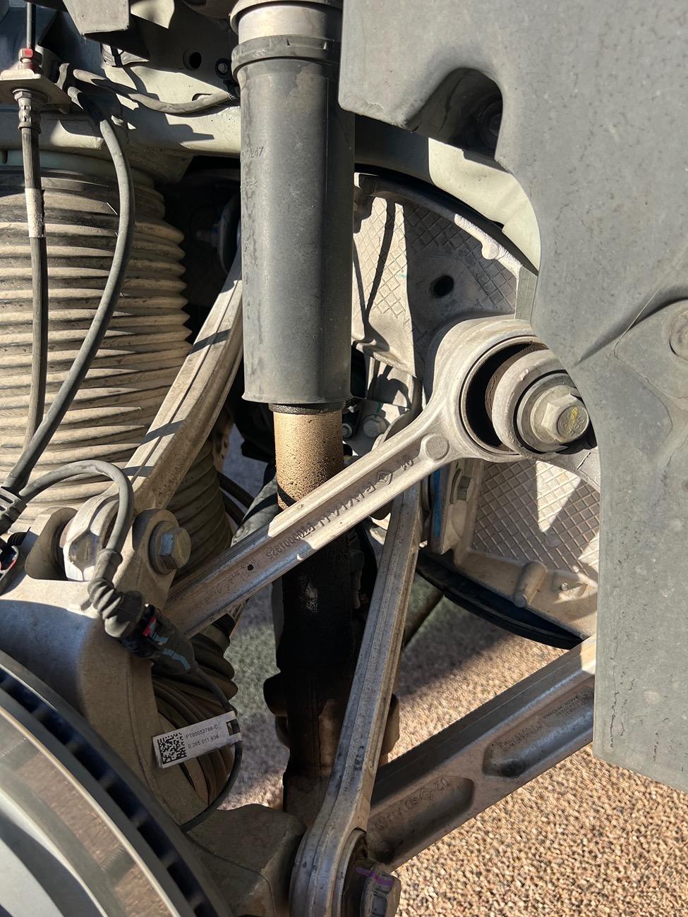 Rivian R1T R1S is this a leaking shock? IMG_2097
