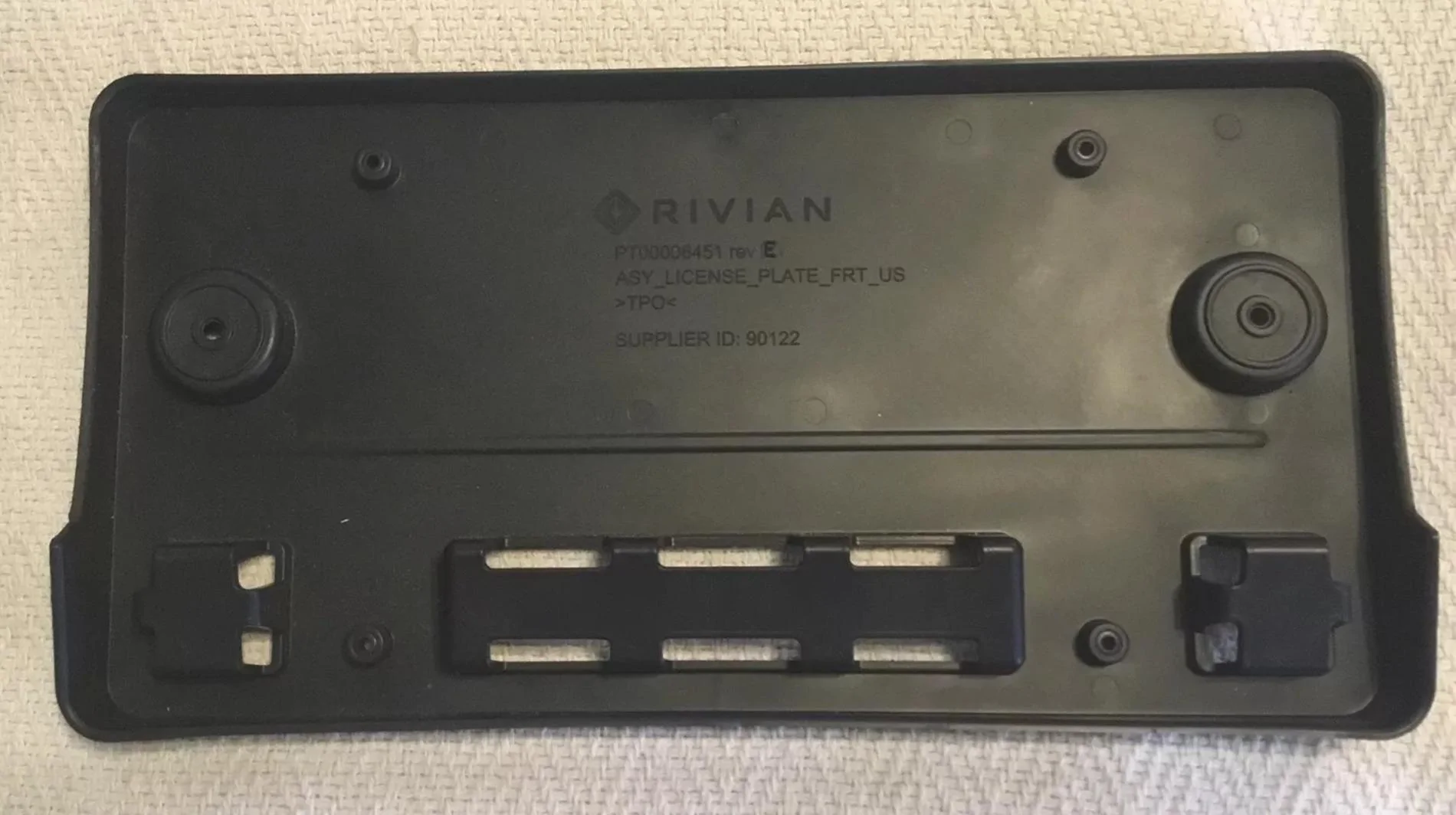Rivian R1T R1S Rivian Part Numbers - A Crowdsourced Parts Catalog PT00006451 rev. E - back - 1