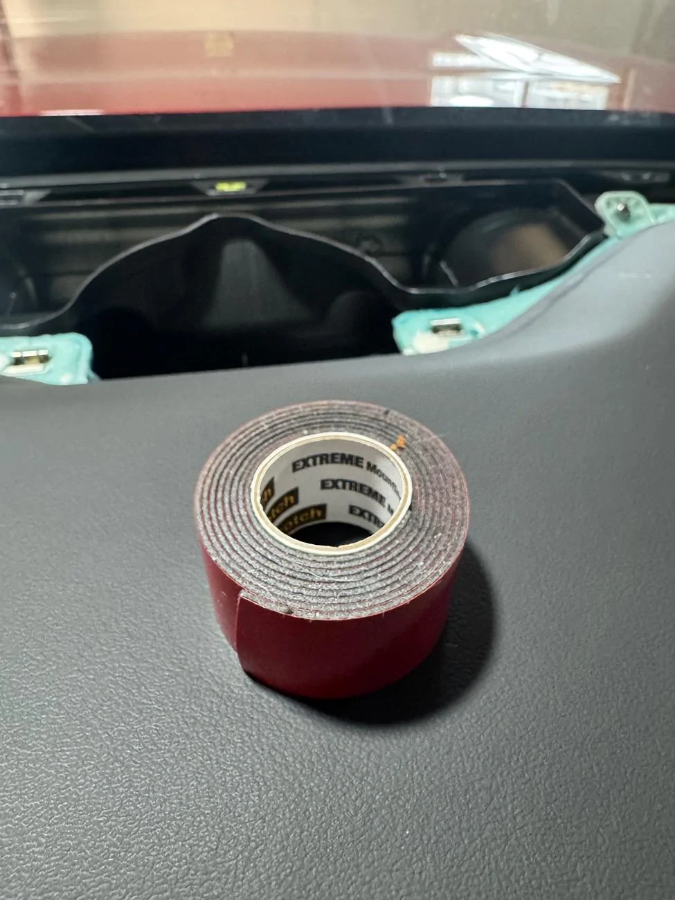 Rivian R1T R1S Dash rattle mitigation - dash disassemble DIY IMG_1819