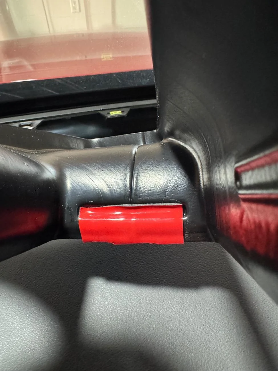 Rivian R1T R1S Dash rattle mitigation - dash disassemble DIY IMG_1816
