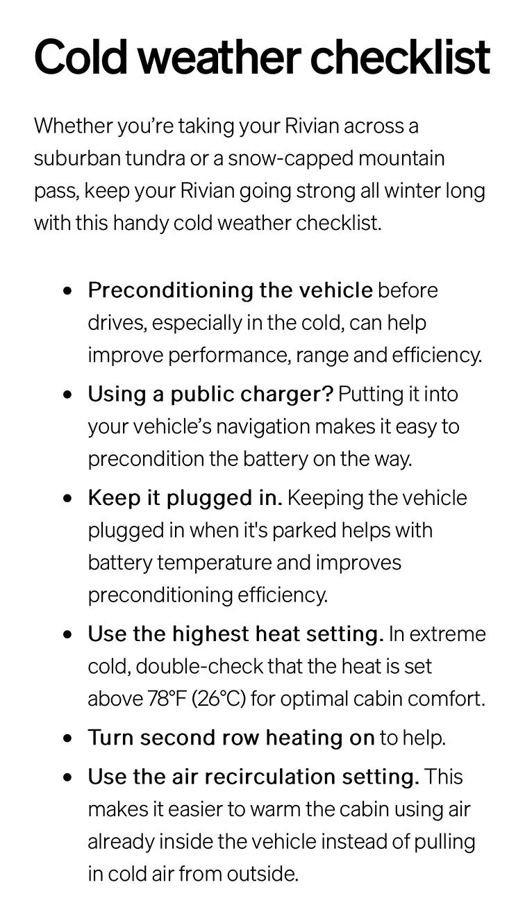 Rivian R1T R1S The preconditioning myth IMG_2195