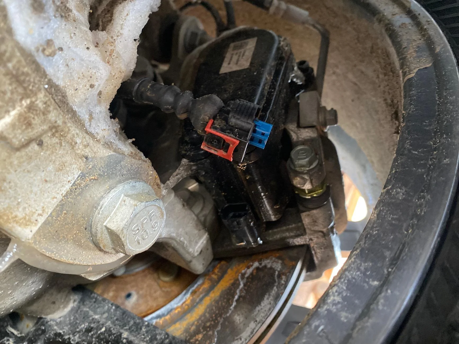 Rivian R1T R1S Service Parking Brake immediately warning IMG_5964