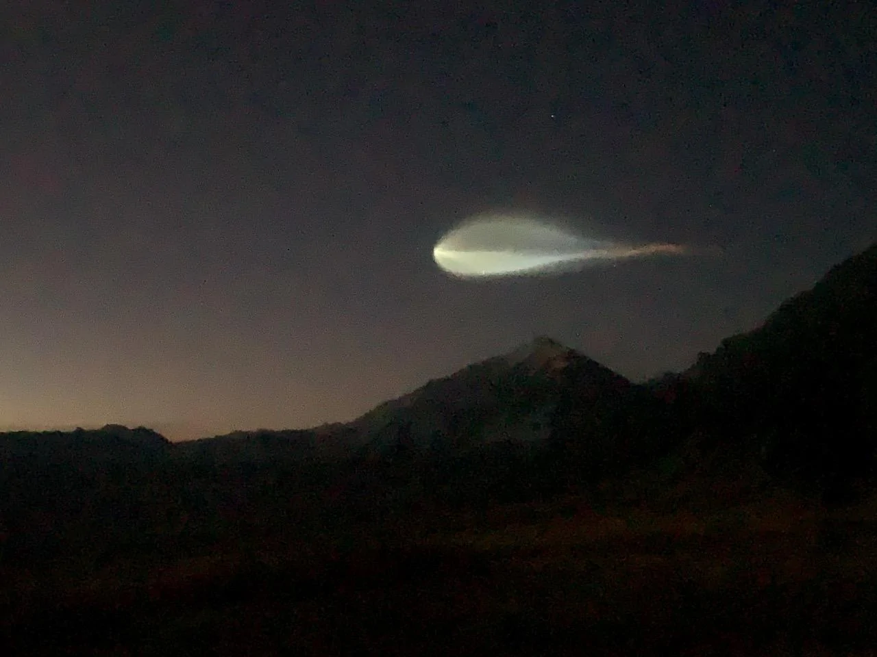 Rivian R1T R1S SpaceX launch at Vandenberg this morning IMG_6572