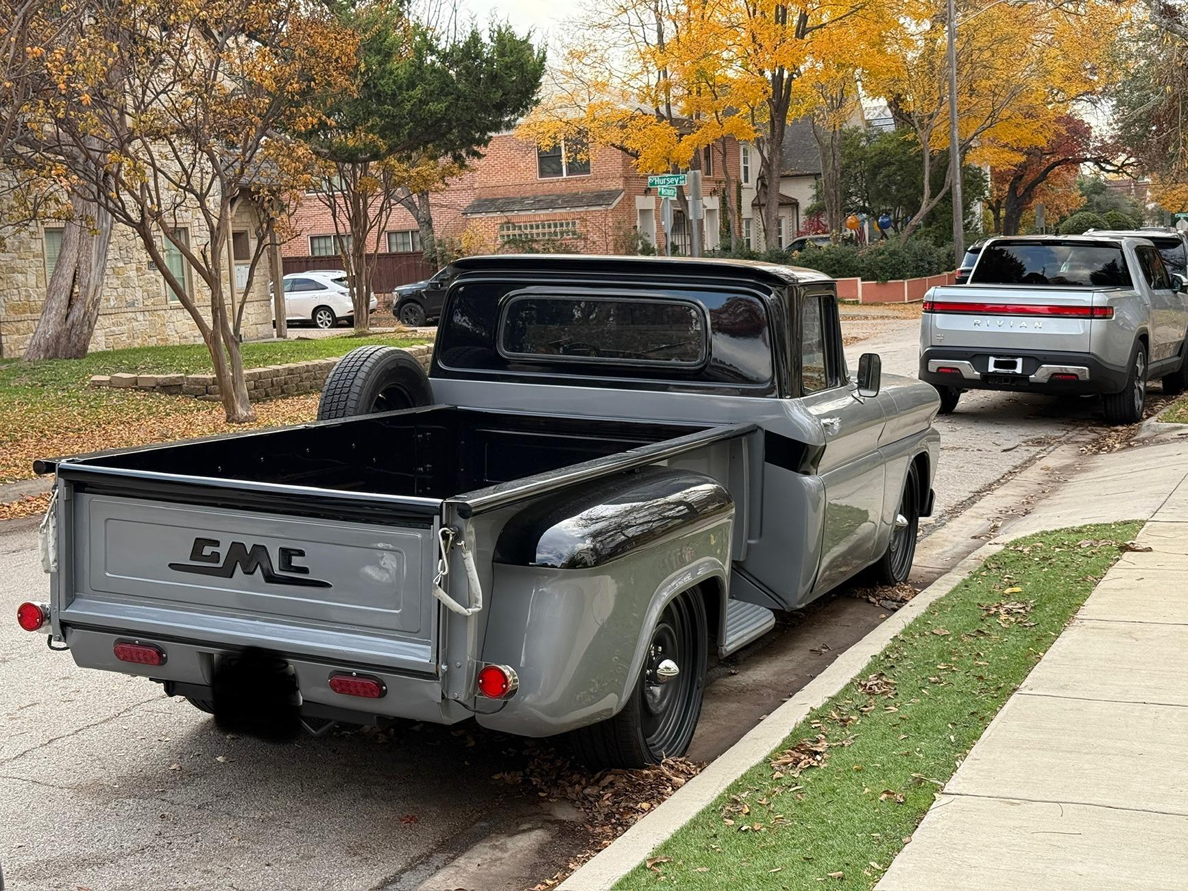 Rivian R1T R1S Overnight Demo - Takeaways from a Model 3 owner GMC and R1T_2