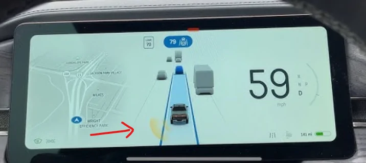 Rivian R1T R1S Why Gen1 doesn't show vehicles behind you 1738093624940-vf