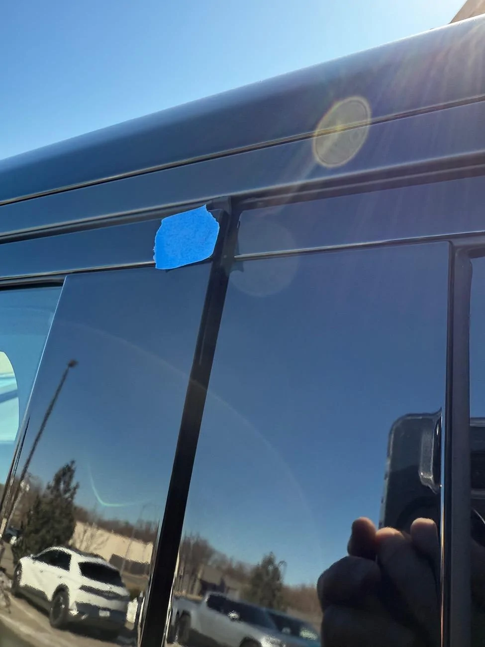 Rivian R1T R1S R1S delivery tomorrow:  need advice on door alignment problems IMG_0326