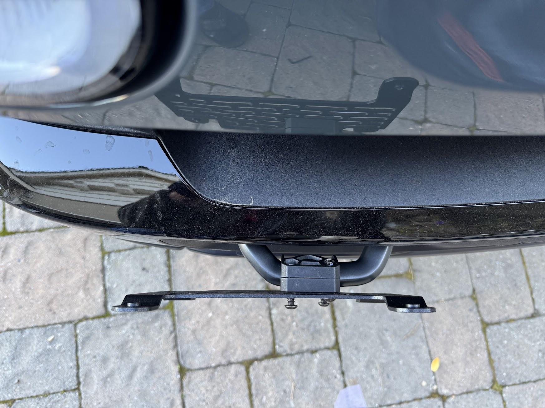 Rivian R1T R1S Front License Plate Mounting Options -- A Summary QdQbvcx