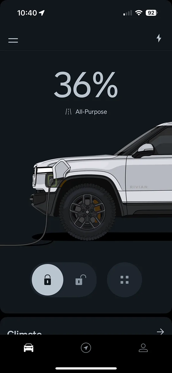 Rivian R1T R1S Vehicle color change IMG_5097