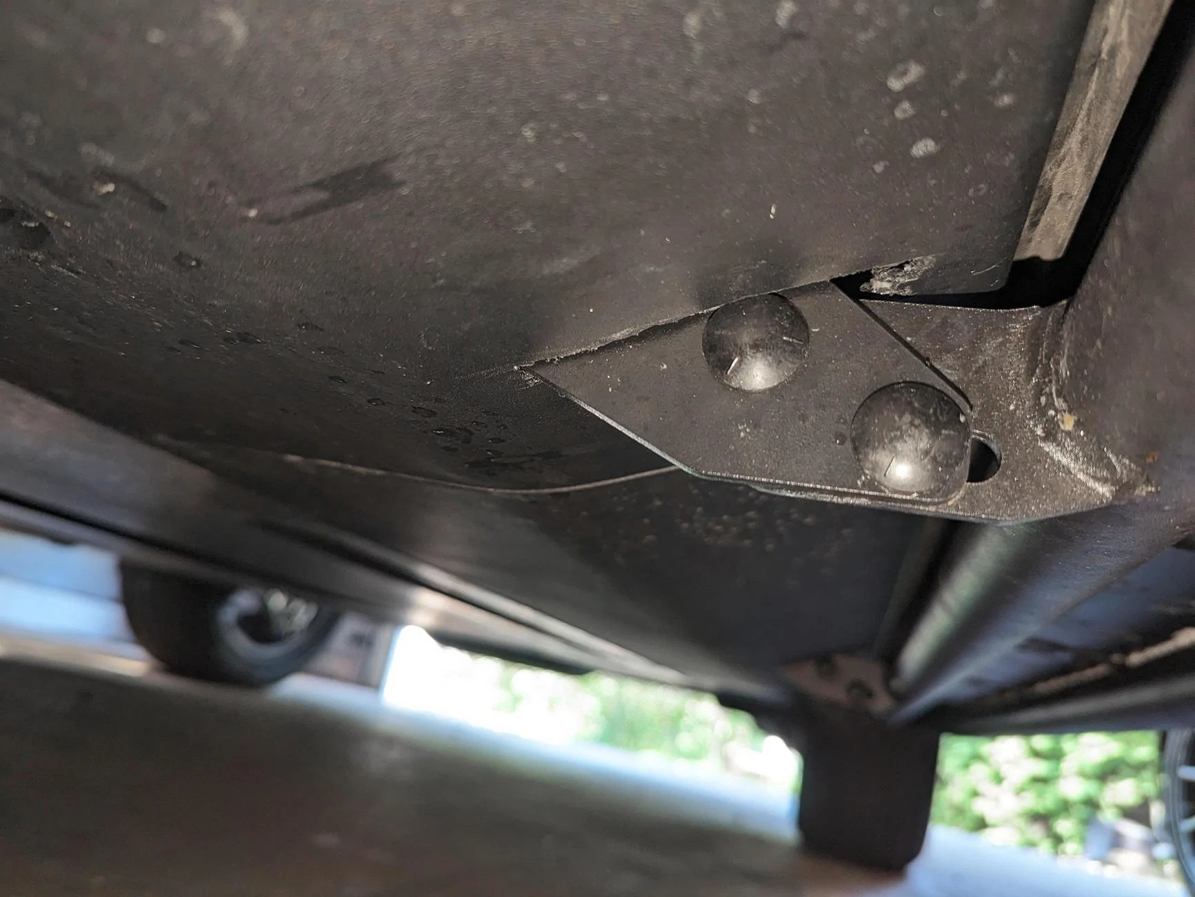 Rivian R1T R1S Rivian R1S Running Board Install - Help me understand plastic hole cutting PXL_20230823_172841766