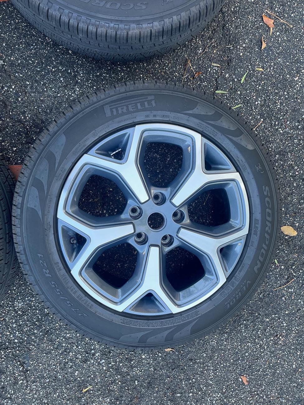 Rivian R1T R1S OEM 21" Wheel, Tire, TPMS $400/each IMG_3856