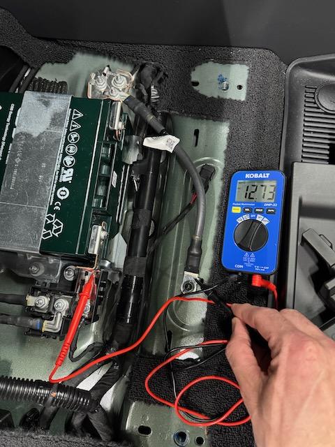 Rivian R1T R1S R1T Gen2 12v Battery Access IMG_3536