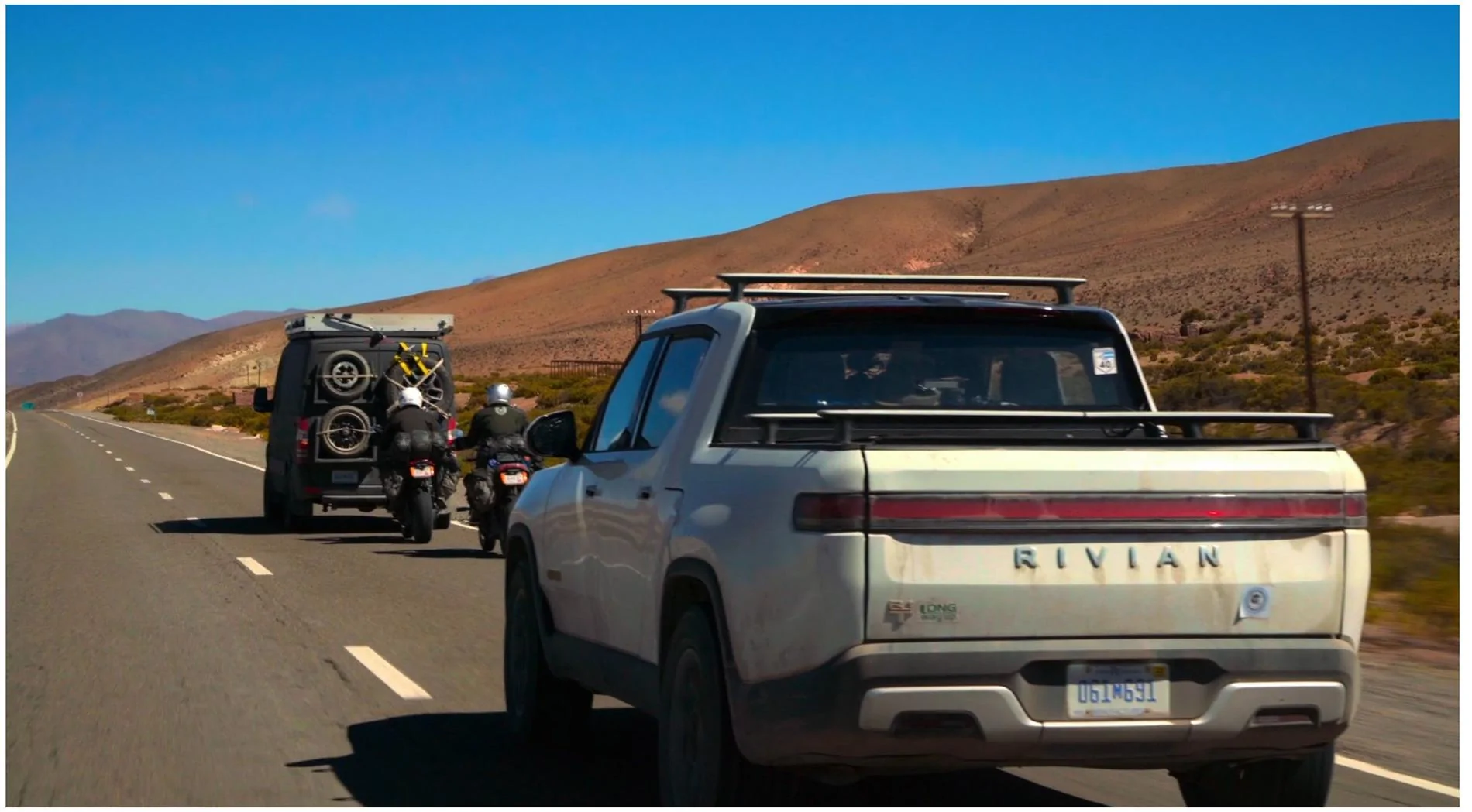 Rivian R1T R1S Reminiscence: Photos of Rivian R1T Prototypes in the Documentary, "Long Way Up" (2020) 18. Argentina
