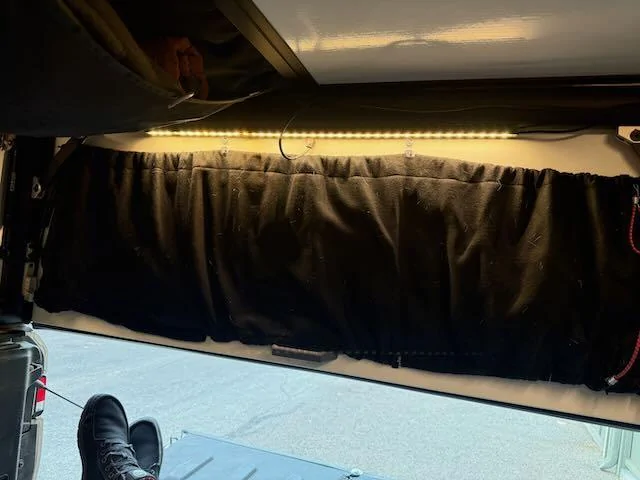 Rivian R1T R1S Recent project: modifying bed for cozy stealth camping in my R1T GFC camper IMG_2037