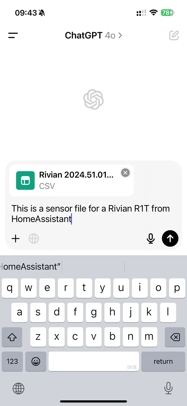 Rivian R1T R1S Analyze your Rivian's data with ChatGPT AI IMG_0476